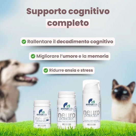 NeuroProtection - supporto cognitivo completo per cani e gatti