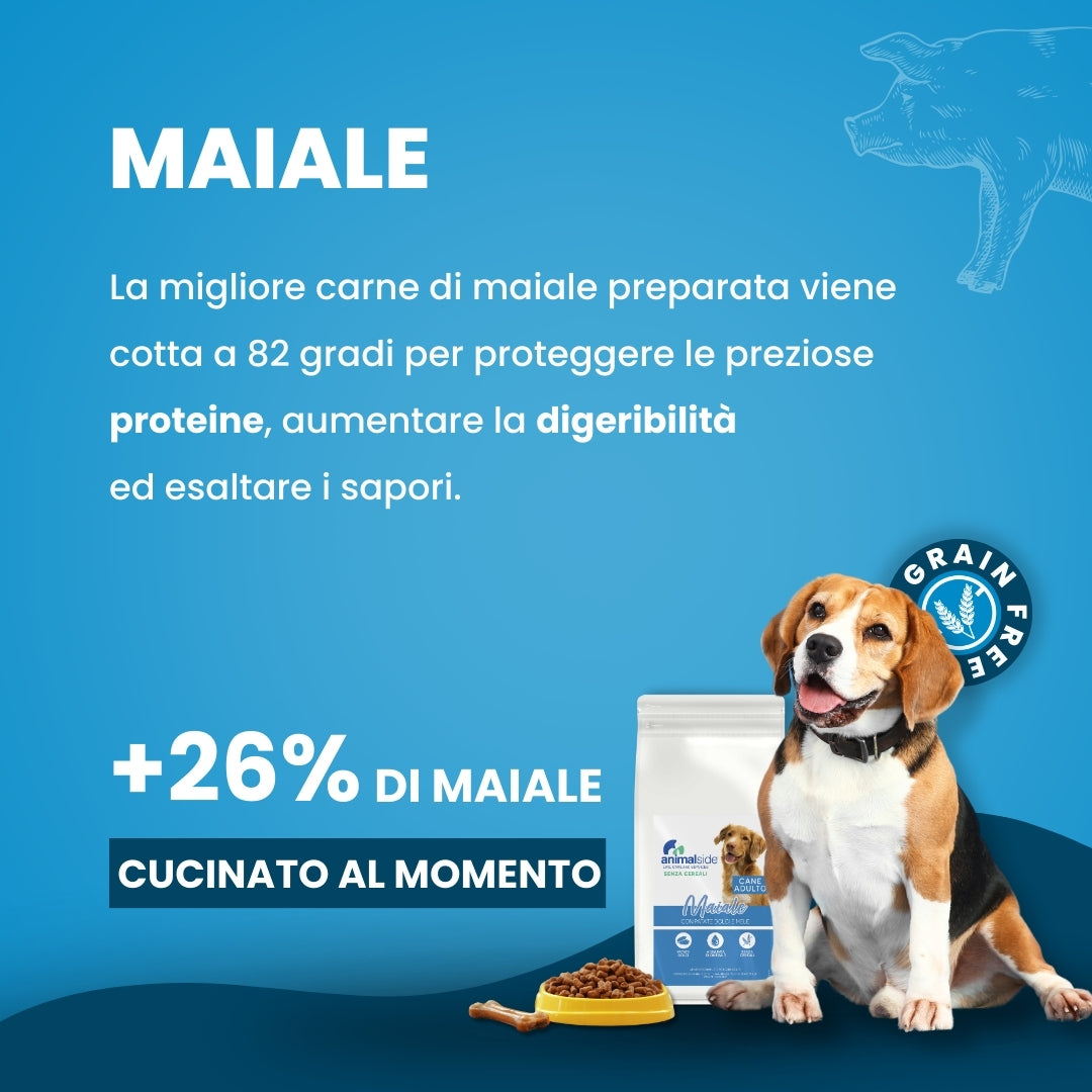 Petfood Grain Free Animalside - cane adulto 