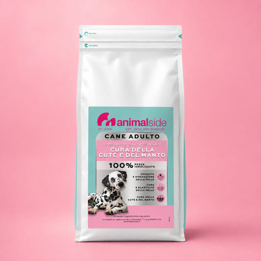 Crocchette ipoallergeniche per cani con la dermatite 