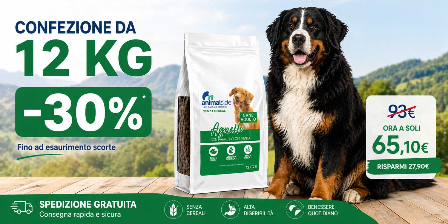 Crocchette per cani di taglia grande all'agnello