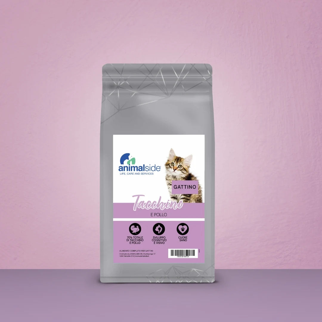 Crocchette per Gattini - Tacchino e Pollo - Grain Free
