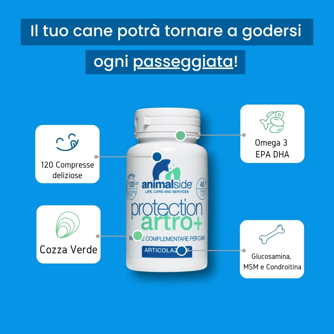 ProtectionArtro+ 600mg  Condroprotettore per Cani di taglia Piccola