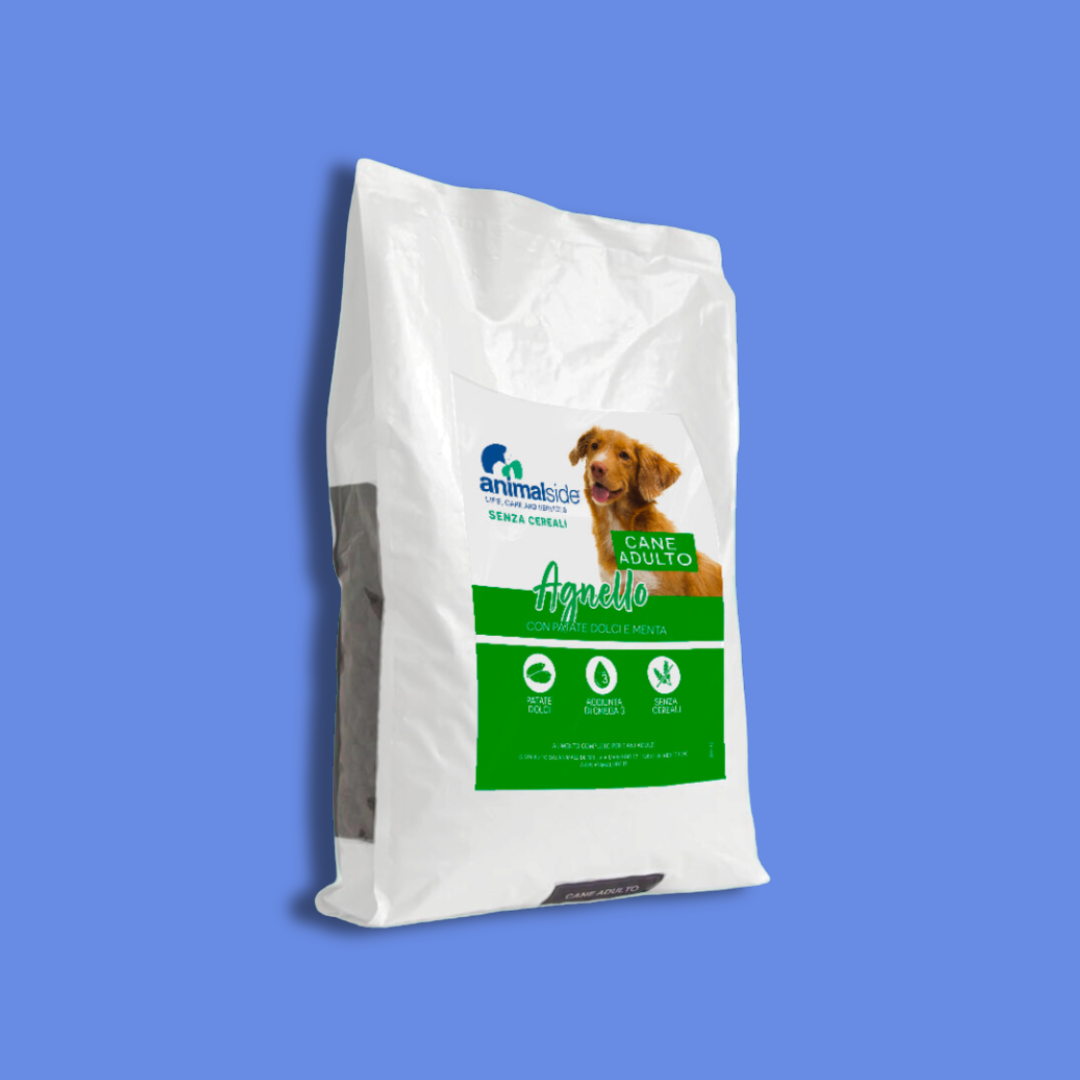 Linea Grain Free - Agnello con Patate Dolci e Menta - Cane Adulto